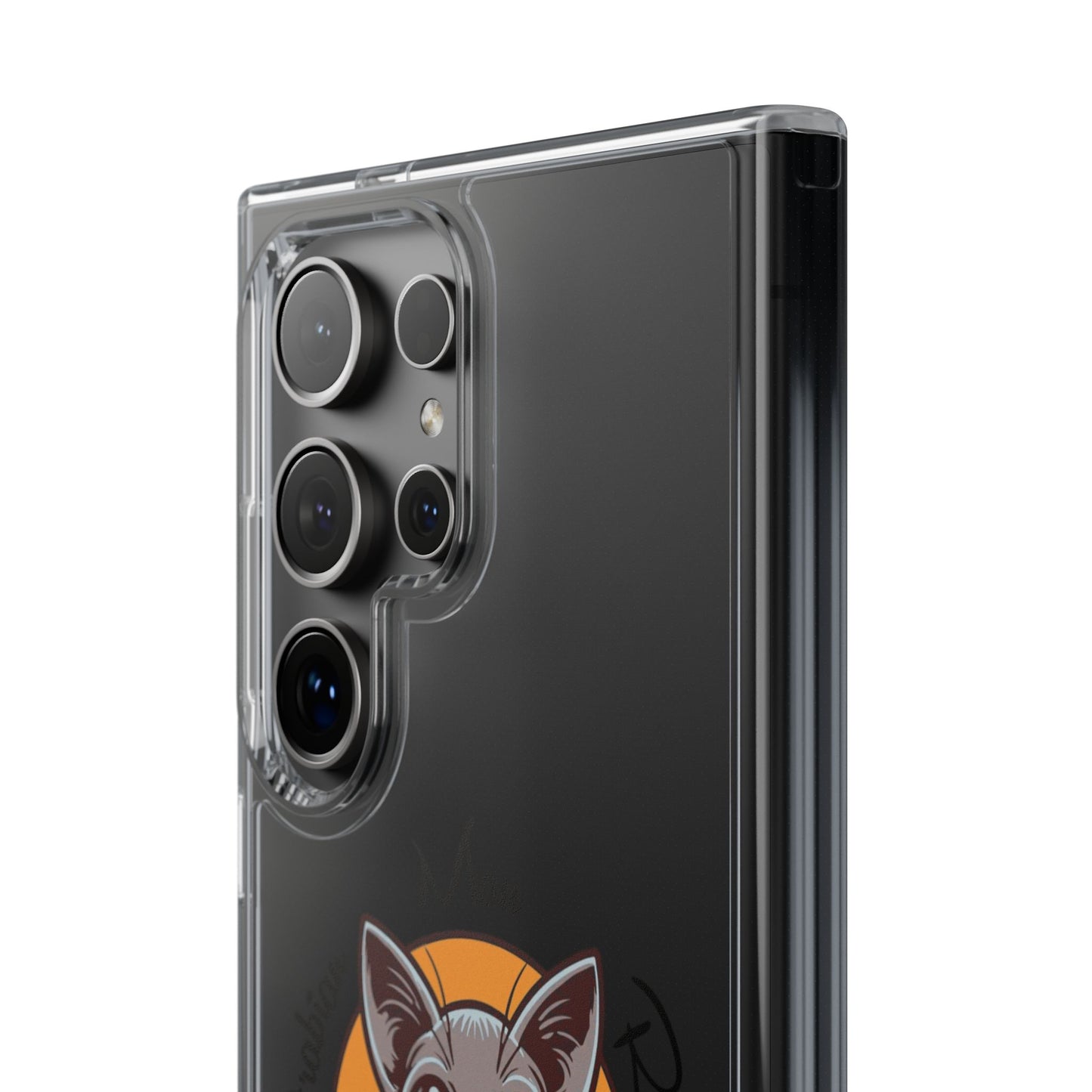 Personalised Cat Lover Clear Phone Case