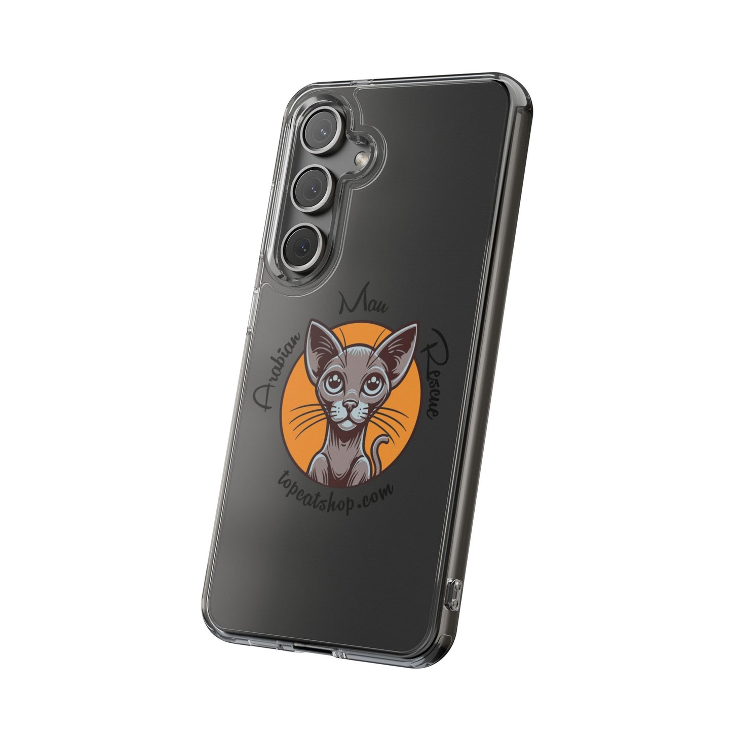 Personalised Cat Lover Clear Phone Case