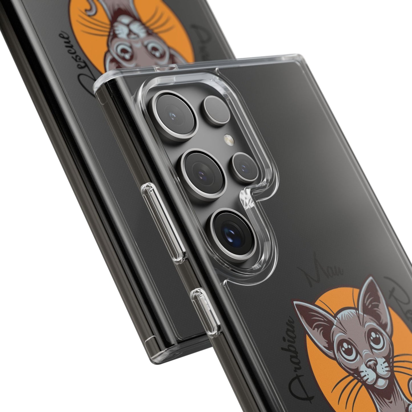 Personalised Cat Lover Clear Phone Case