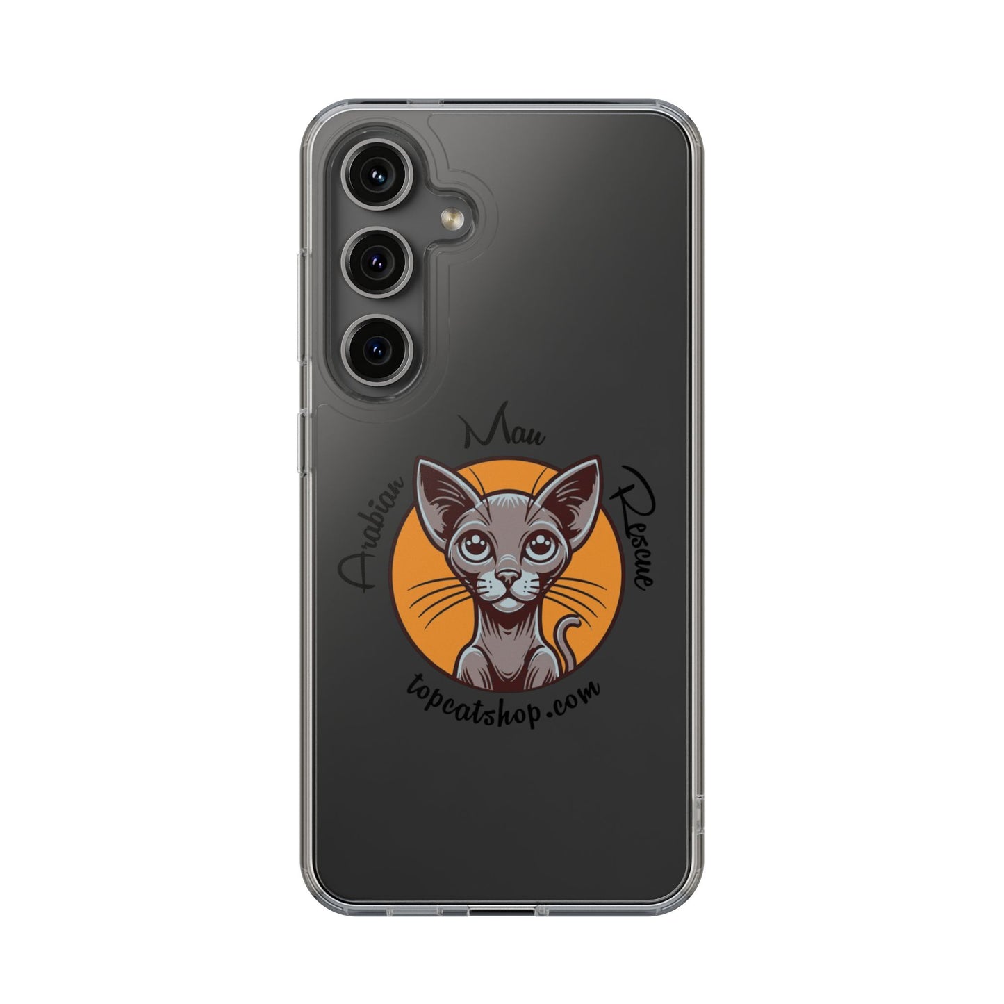 Personalised Cat Lover Clear Phone Case