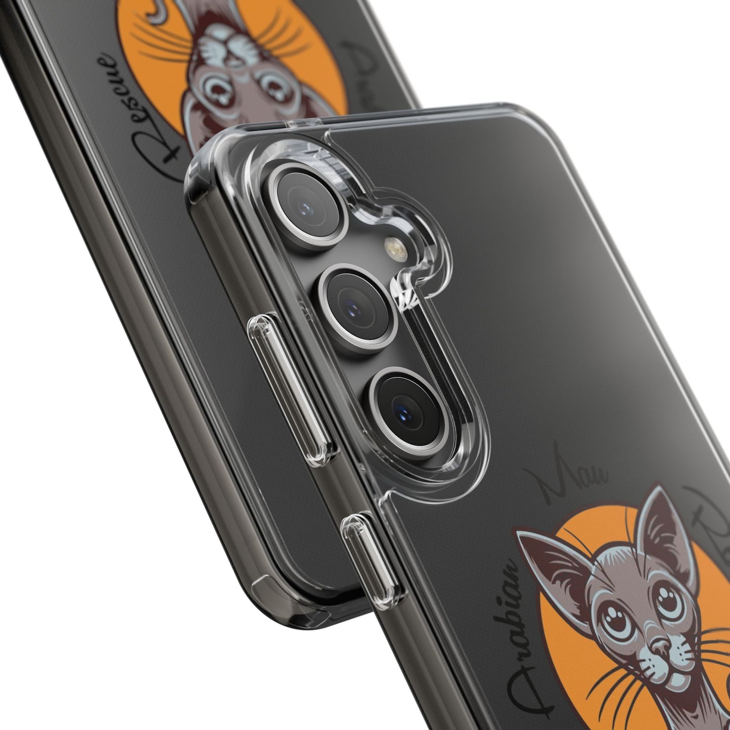 Personalised Cat Lover Clear Phone Case